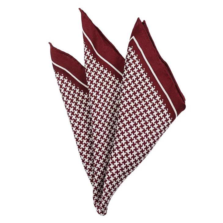 Mens Patterned Pocket Squares